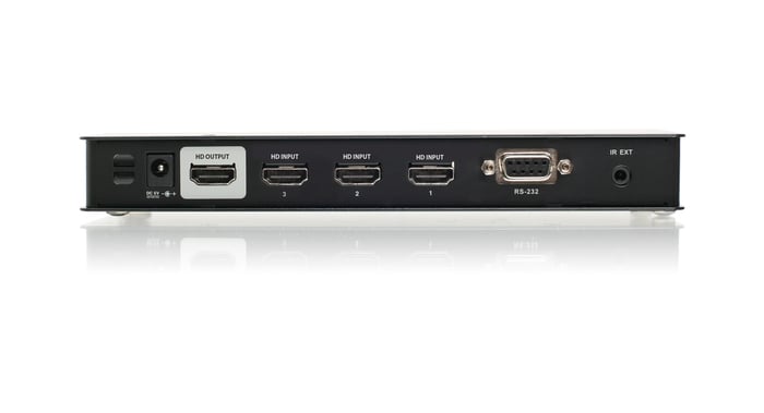 IOGEAR GHSW8241 [Restock Item] 4K UHD 4-Port HDMI Switch With RS-232 Support