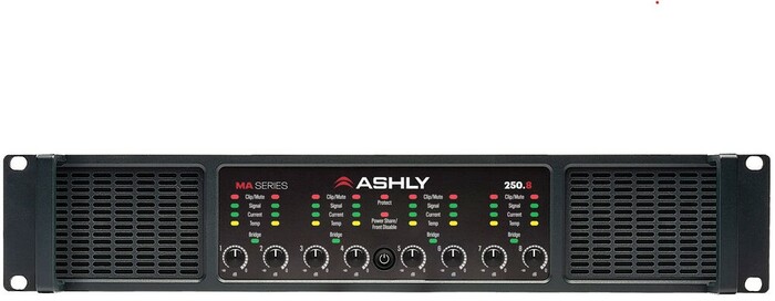 Ashly MA250.8 Eight-Channel Multi-Mode Amplifier With Power Sharing, 8x250W