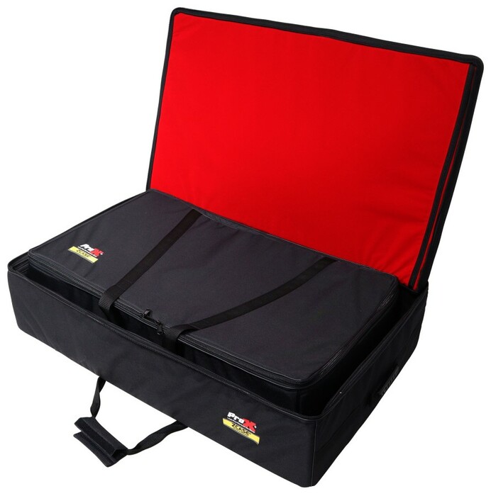 ProX XZF-DJCTBAG Set Of Two Soft Padded Carrying Travel Bags For ProX Control Tower DJ Podium