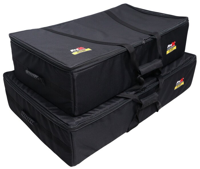 ProX XZF-DJCTBAG Set Of Two Soft Padded Carrying Travel Bags For ProX Control Tower DJ Podium