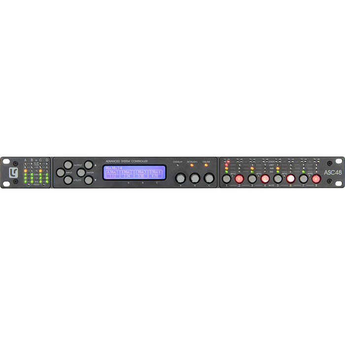 Linea Research ASC48-DANTE Advanced System Controller For Sound System, Dante