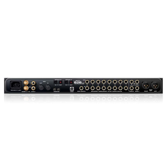 MOTU 828mk3 Hybrid 28x30 FireWire, USB 2.0  Audio Interface With DSP