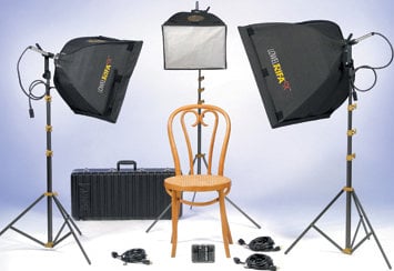 Lowel Light Mfg LC-94563 Rifa Small Triple Soft Kit (with Deluxe Hard Case) LC-94563