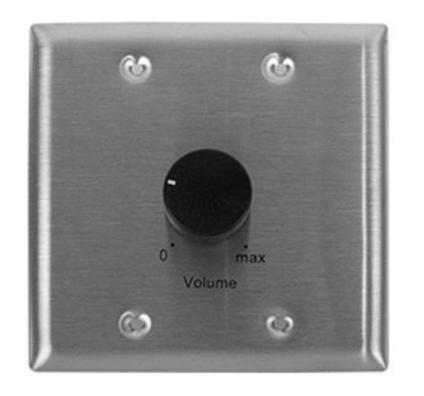 Lowell 200LVC 70 Volt Stainless Steel Attenuator/Volume Control 200LVC