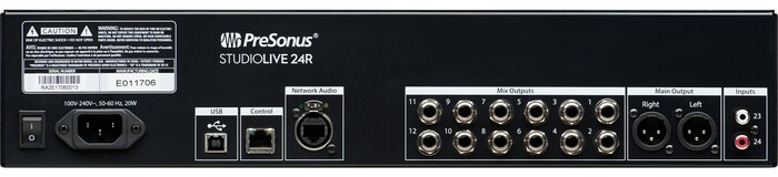 PreSonus STUDIOLIVE24R-EAR-K 24-Channel Digital Mixer With Free EARMIX-16M