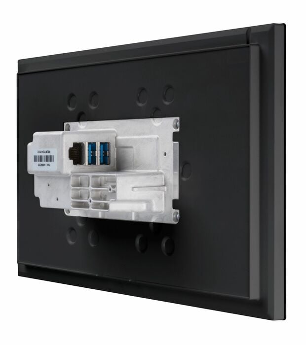 Crestron TSW-1070-GV-B-S 10.1" Wall Mount Touch Screen, Government Version, Black Smooth