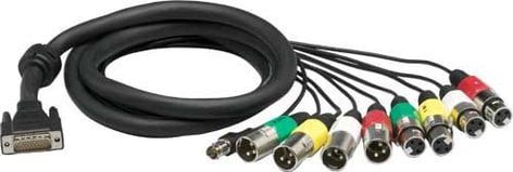 Lynx Studio Technology CBL-AES1604 6 Ft. 26-Pin HD D-Sub (Male) Cable Snake (110 Ohms)