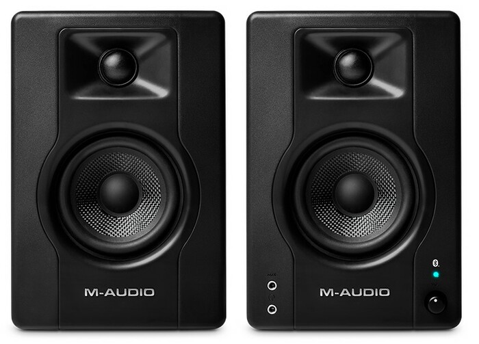 M-Audio BX3PAIRBTXUS 3.5" 120W Studio Monitors, Pair