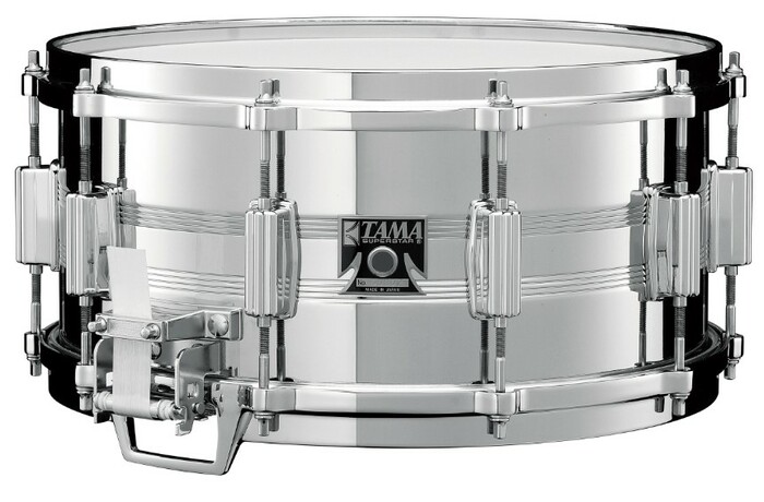Tama 8056 50th 6.5 X 14" Limited Mastercraft Steel Snare Drum, Polished