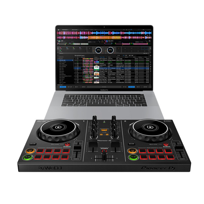 Pioneer DJ DDJ-200 2-Deck Digital DJ Controller With USB/Bluetooth Connectivity