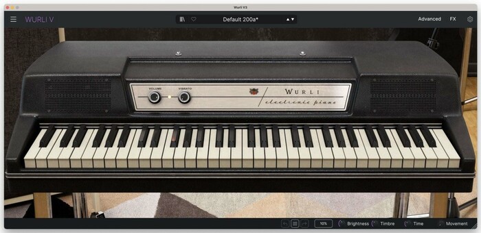 Arturia Wurli V2 Wurlitzer V2 Soulful Electric Piano [Virtual]