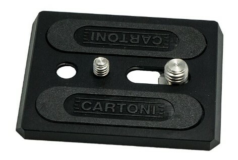 Cartoni AH859 Quick-Release Plate For Beta, Gamma, Delta Fluid Heads