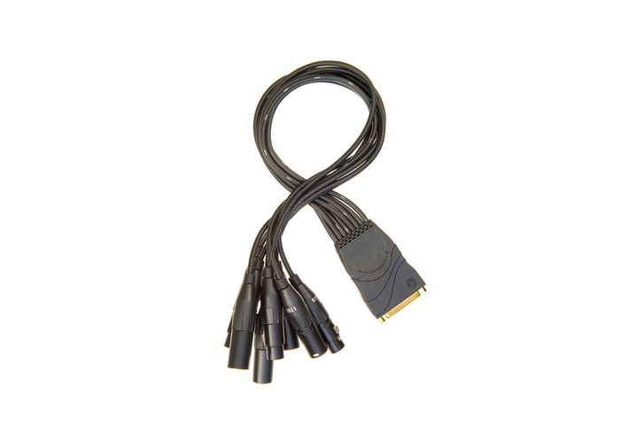 D`Addario PW-XLRFB-01 Modular Snake Cable (8 Channel XLR Female To DB25 Breakout Connector)