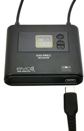 Galaxy Audio EVO-PEEP1 [Restock Item] 2 EVO-E True Wireless Headworn Mics With EVO-PREC Receiver