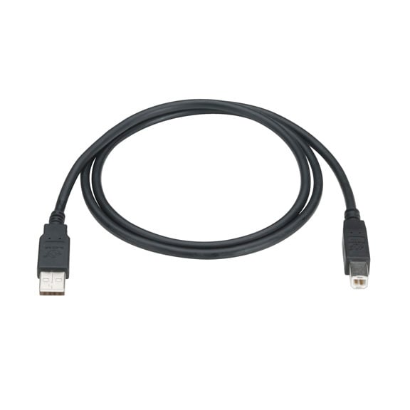 Black Box Network Svcs USB05-0003 USB 2.0 Cable Type A/B M/M, 3'