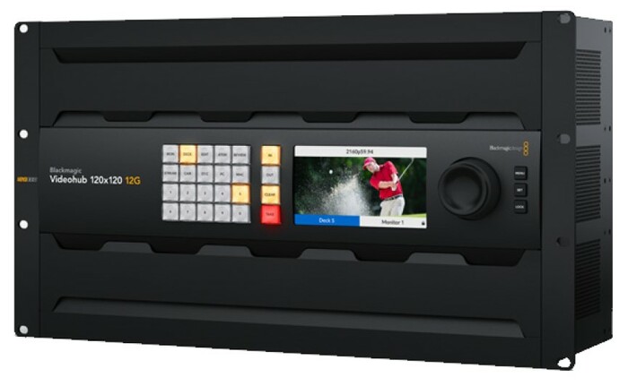 Blackmagic Design Videohub 120x120 12G-SDI Zero-Latency Video Router