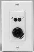 Lowell RPSW-MP Momentary Closure Switch (Single-Gang, Decora-Style Plate, White) RPSW-MP
