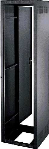 Middle Atlantic Products ERK-4425-AV 44-Space, 25" Deep Stand Alone Rack (AV Configuration, with Rear Door, Black) ERK-4425-AV