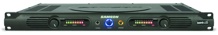 Samson Servo 120a Stereo Power Amplifier, 60W Per Channel