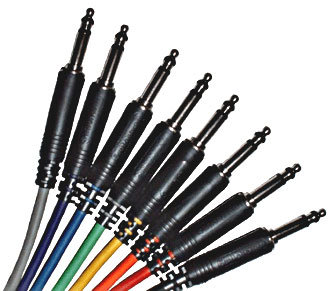 Switchcraft LF2Y 1/4" Patchcord 2 ft Yellow LF2Y