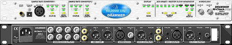 Drawmer M-CLOCK-PLUS Master Clock, Dual Sample Rate Converter, 10 Clock Out, 2 SRCs, AES Grade 1 M-CLOCK-PLUS