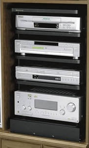 Middle Atlantic Products ASR-48 Slide-Out/Rotating Shelving System (7 Shelves) ASR-48