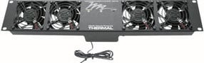 Middle Atlantic Products UQFP-4 Ultra-Quiet Fan Rack Panel (4 Fans) UQFP-4