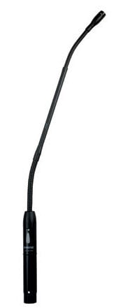 Shure MX418S/N 18" Gooseneck Mic With Mute Switch, No Capsule