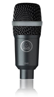AKG D40 Dynamic Cardioid Instrument Microphone D40