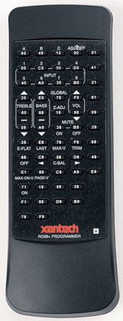 Xantech RC68X Programing Remote Control RC68X