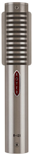 Royer R121-LIVE Mono Ribbon Microphone (in Dull Nickel Finish)