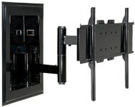 Peerless IM760PU Universal In-Wall Articulating Arm Mount (for 32-60" Flatscreens, Black) IM760PU