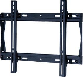 Peerless SF640P Flat Wall Mount for Medium 23" - 46" LCD Screens, Black (silver shown) SF640P