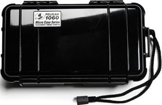 Pelican Cases 1060 Clear Micro Case with Black Liner PC1060-CLR-BLK
