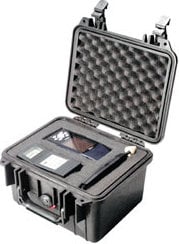 Pelican Cases 1300 Protector Case 9.2"x7"x6.1" Protector Case, Black