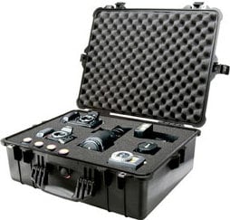 Pelican Cases 1600NF Large Case WITHOUT Foam Interior PC1600NF-BLACK
