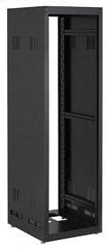 Winsted V8801 70" Vertical Rack Cabinet, Black V8801