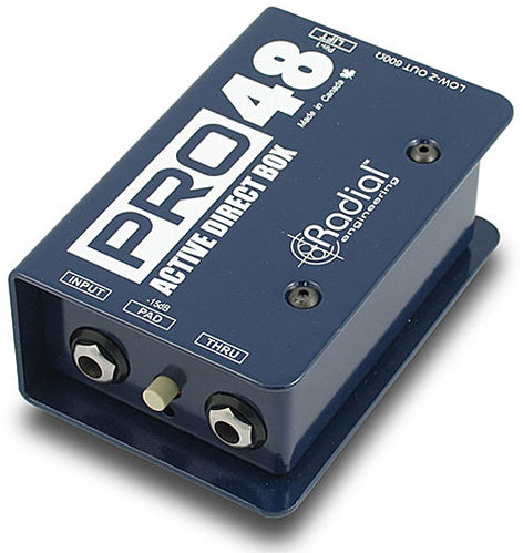 Radial Engineering Pro48 Active Compact Direct Box PRO48