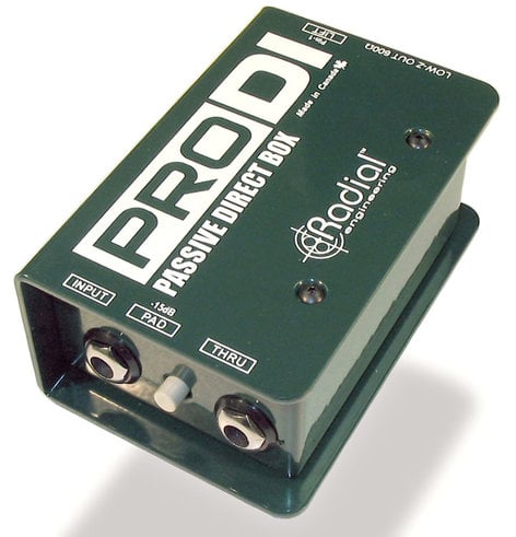 Radial Engineering ProDI Passive Direct Box PRODI