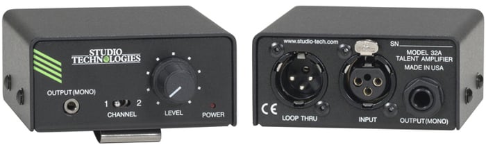 Studio Technologies MODEL-32A IFB Plus Talent Amplifier MODEL-32A