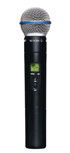 Shure ULX2/BETA58-G3 UHF Handheld Transmitter 470-505 ULX2/BETA58-G3