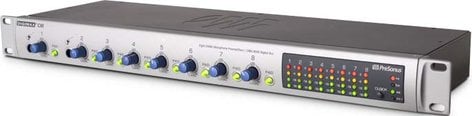 PreSonus DigiMax D8 8-Channel Preamplifier with 24-Bit ADAT Digital Output DIGIMAX-D8