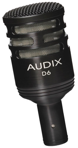 Audix D6 Large-Element Dynamic Instrument Microphone D6-AUDIX