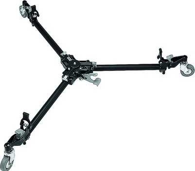 Manfrotto 181 Automatic Folding Dolly For Twin Spiked Metal Feet Tripods