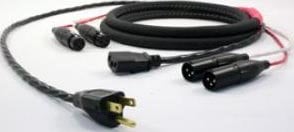 Pro Co EC8-25 25' Combo Cable With Dual XLR M/F And Gray PowerCON To IEC