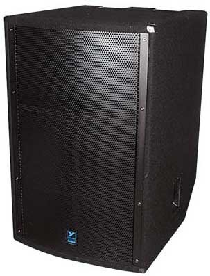 Yorkville LS1208 18" Subwoofer, 1000 Watts @ 8 Ohms, Black Ozite Carpet Finish LS1208