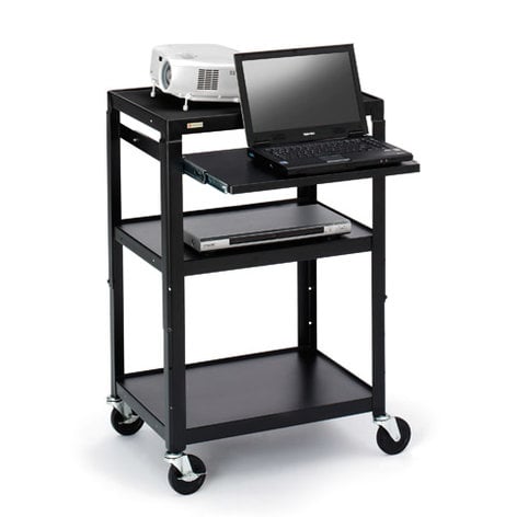 Bretford Manufacturing A2642NS-E5 Adjustable Equipment Table w/ 5" Casters A2642NS-E5