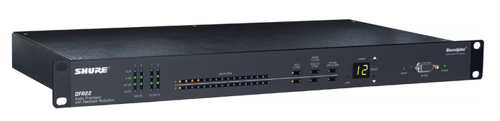 Shure DFR22 Audio Processor w/ Feedback Reduction DFR22