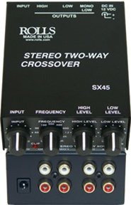 Rolls SX45 Tiny Stereo 2-Way Crossover Frequency Divider