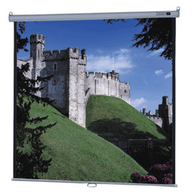 Da-Lite 92844 52" x 92" Model B® High Contrast Matte White Screen 92844
